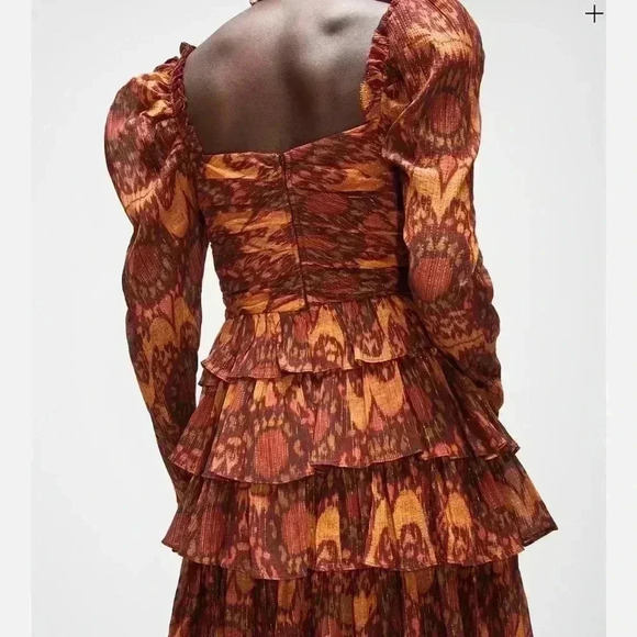 Ulla Johnson Naiya Dress in Ember - Tiered Mini Dress - Size 2 - NWT! - Picture 5 of 11